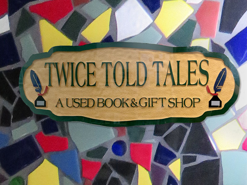 Twice Told Tales store sign