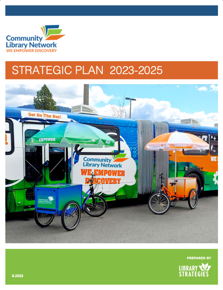 This link will take you to the Community Library Network Strategic Plan and will open in a new tab or window.