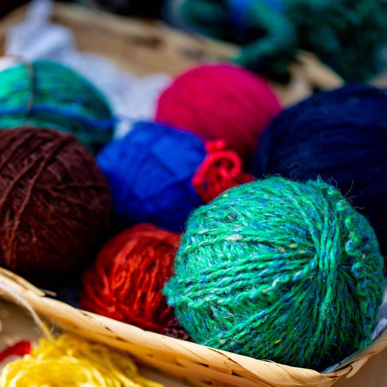 Interested in knitting or crocheting?