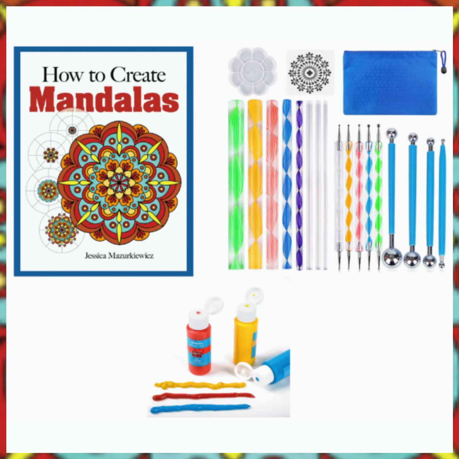 The link to this Library of Things Mandala Do It Yourself Kit catalog item will open in an external site and in a new tab or window.